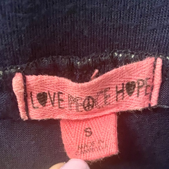 Navy Blue Ruffled Mini Skirt - Picture 3 of 5